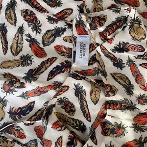 La Prestic Ouiston Silk Slip Dress Size M Color Multi